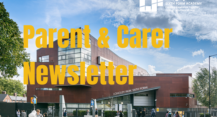 Parent and Carer Newsletter October 2023 - Longley Park Sixth Form